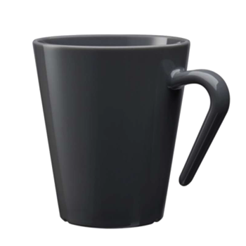 Kubek do kawy Stack, ciemno szary 270 ml