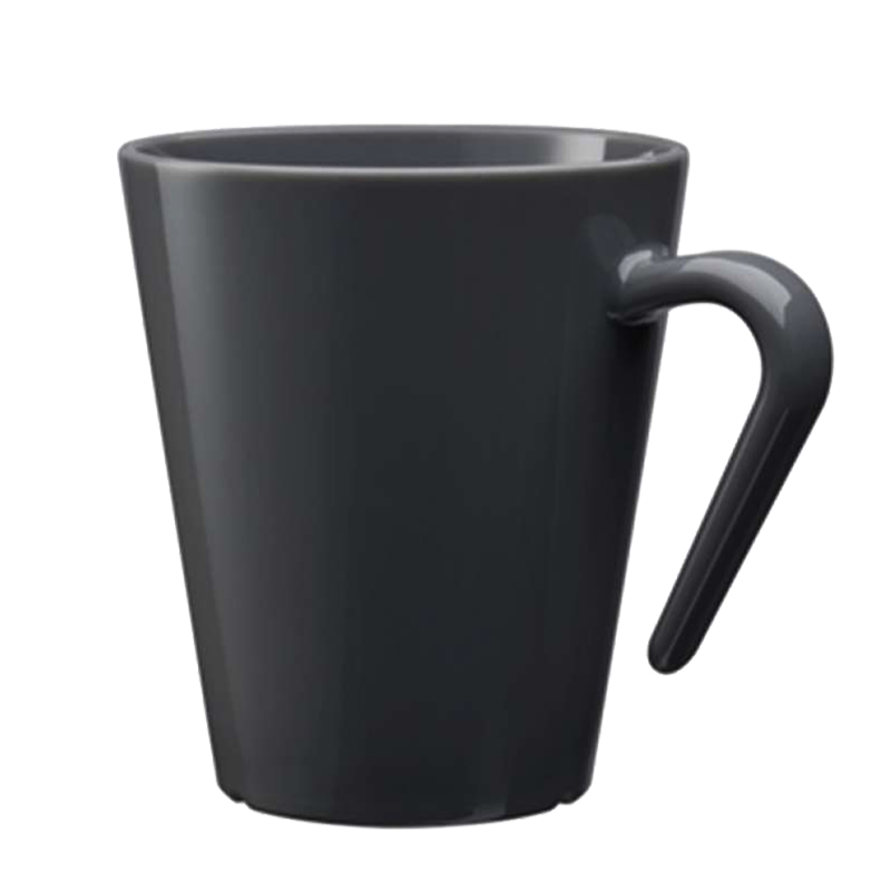 Kubek do kawy Stack, ciemno szary 270 ml