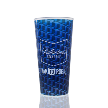 Kubek wielorazowy 0,3l PP IML