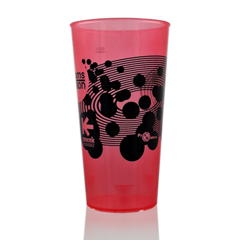 Kubek wielorazowy 0,5l PP Sitodruk