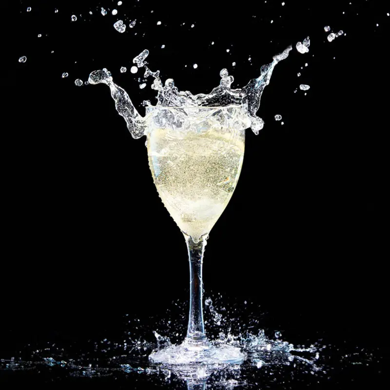 Wino 250 ml z miarką 0,1l & 0,2l