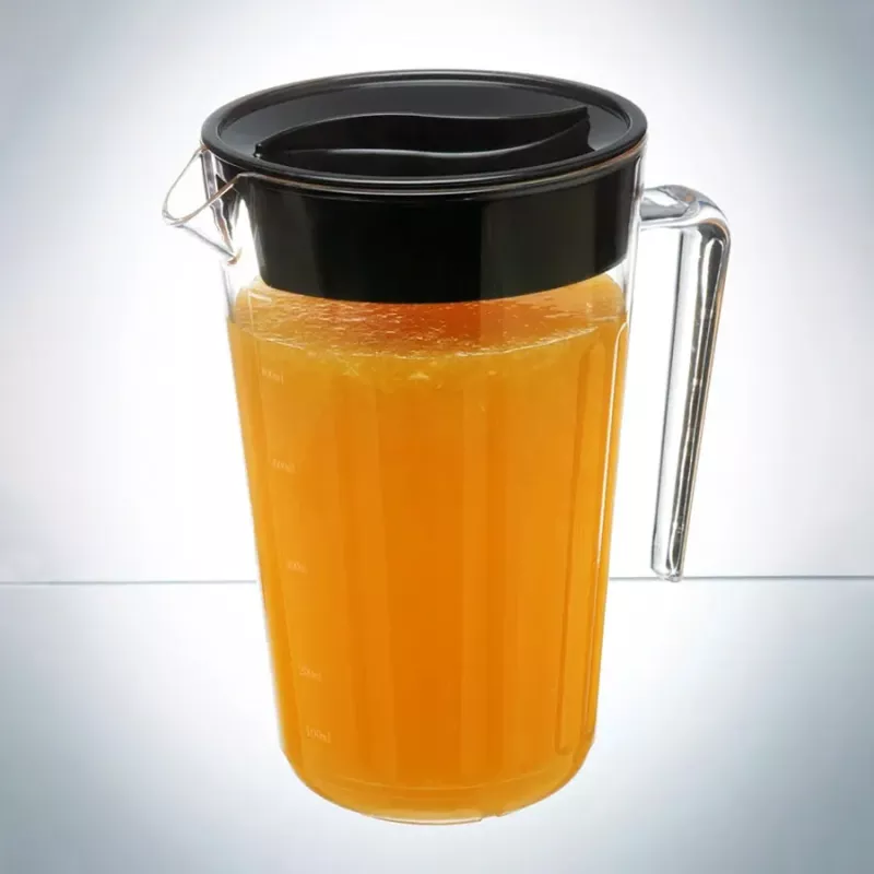 Karafka 1 L. with scale and Pokrywka